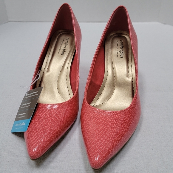 👠NWT Pink Comfort Plus Heels Size 8
